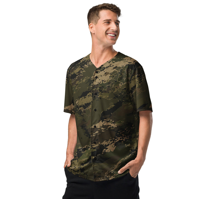 MTC-X Woodland CAMO Unisex Baseball Jersey