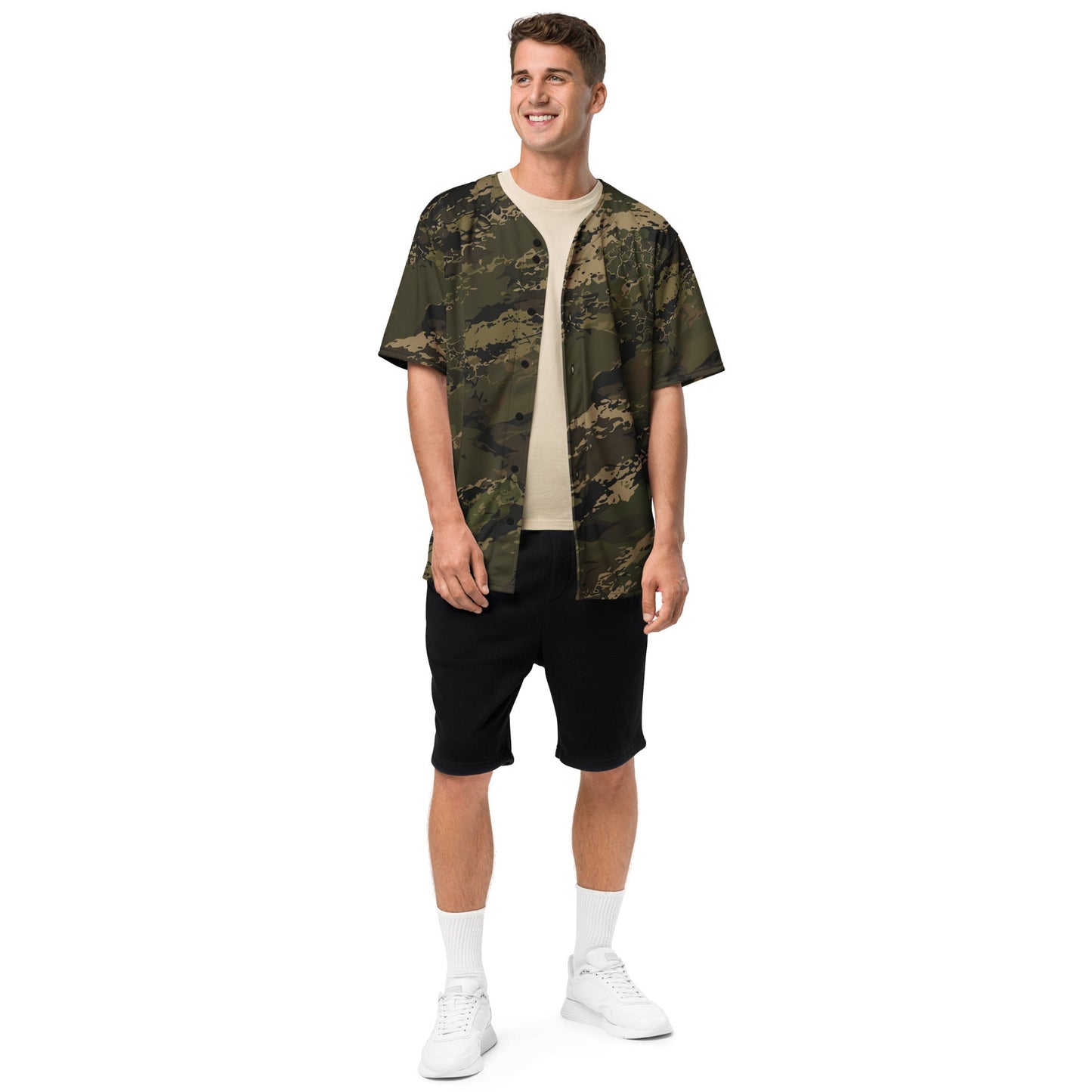 MTC-X Woodland CAMO Unisex Baseball Jersey