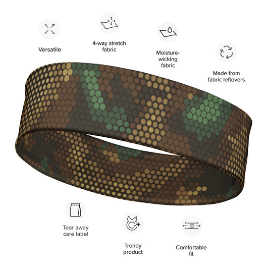 Multi-terrain Dot CAMO Headband - M