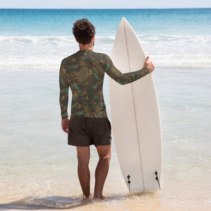 Multi-terrain Dot CAMO Men’s Rash Guard - Mens