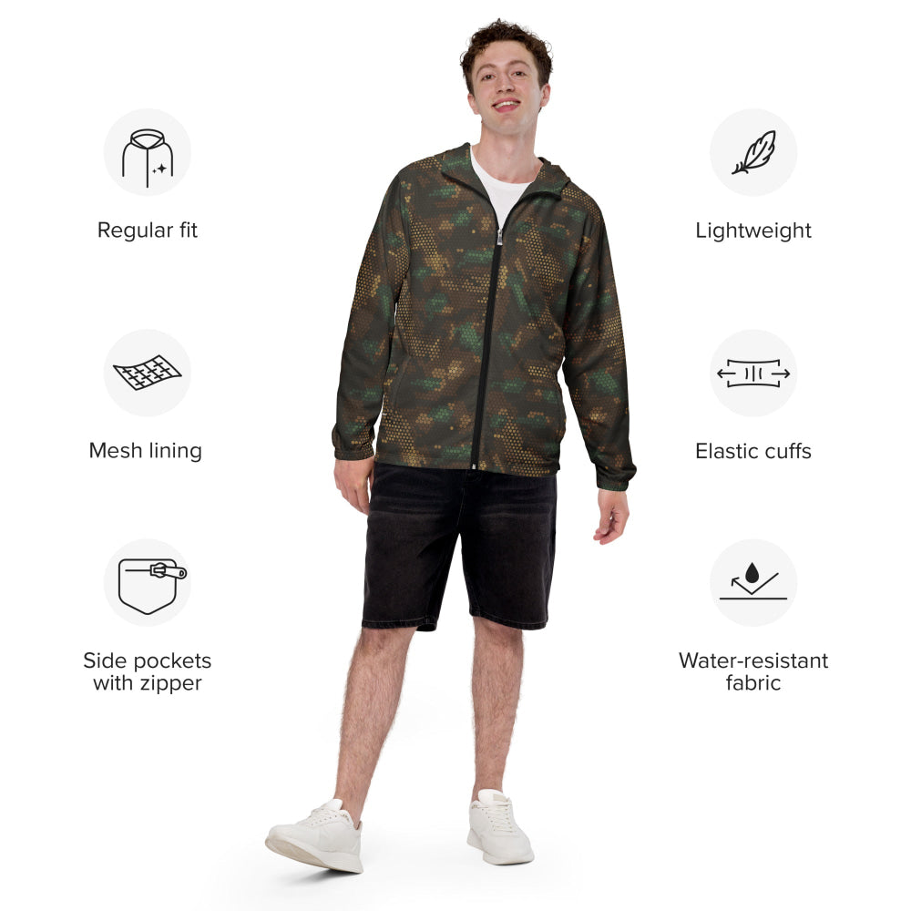 Multi-terrain Dot CAMO Men’s windbreaker - Mens Windbreaker