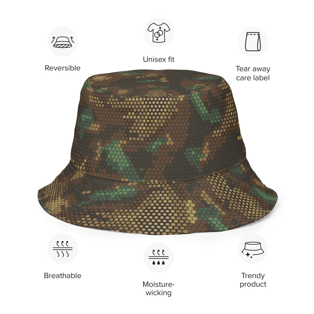 Multi-terrain Dot CAMO Reversible bucket hat - Bucket Hat