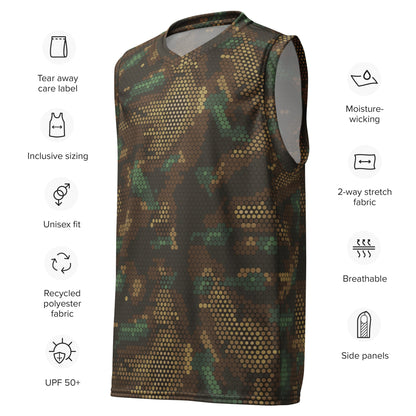 Multi-terrain Dot CAMO unisex basketball jersey - Basketball Jerseys
