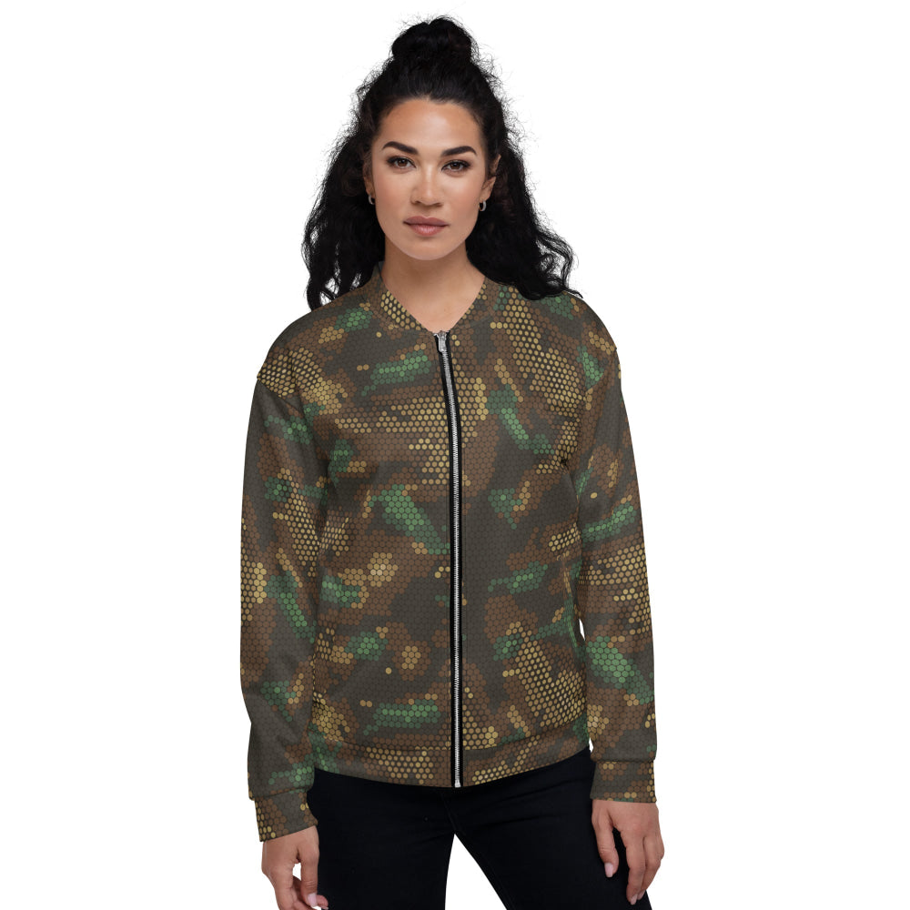 Multi-terrain Dot CAMO Unisex Bomber Jacket