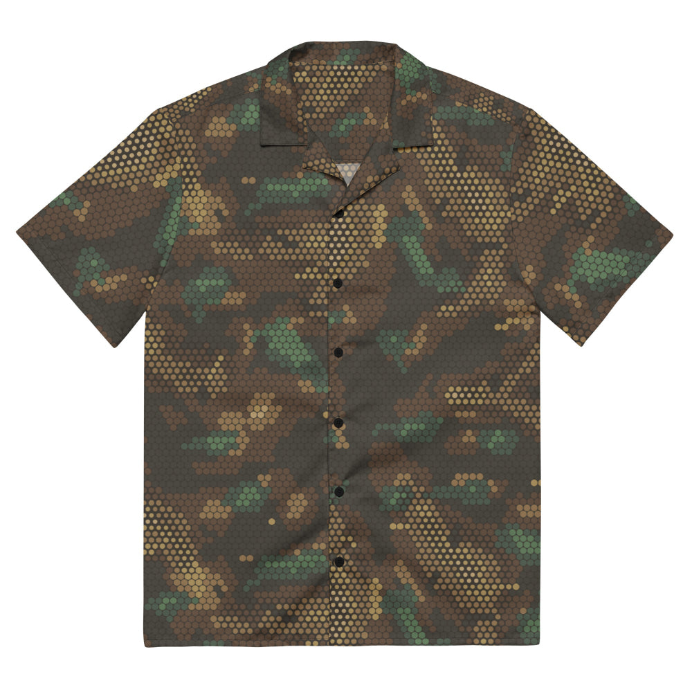 Multi-terrain Dot CAMO Unisex button shirt - 2XS - Button Shirt