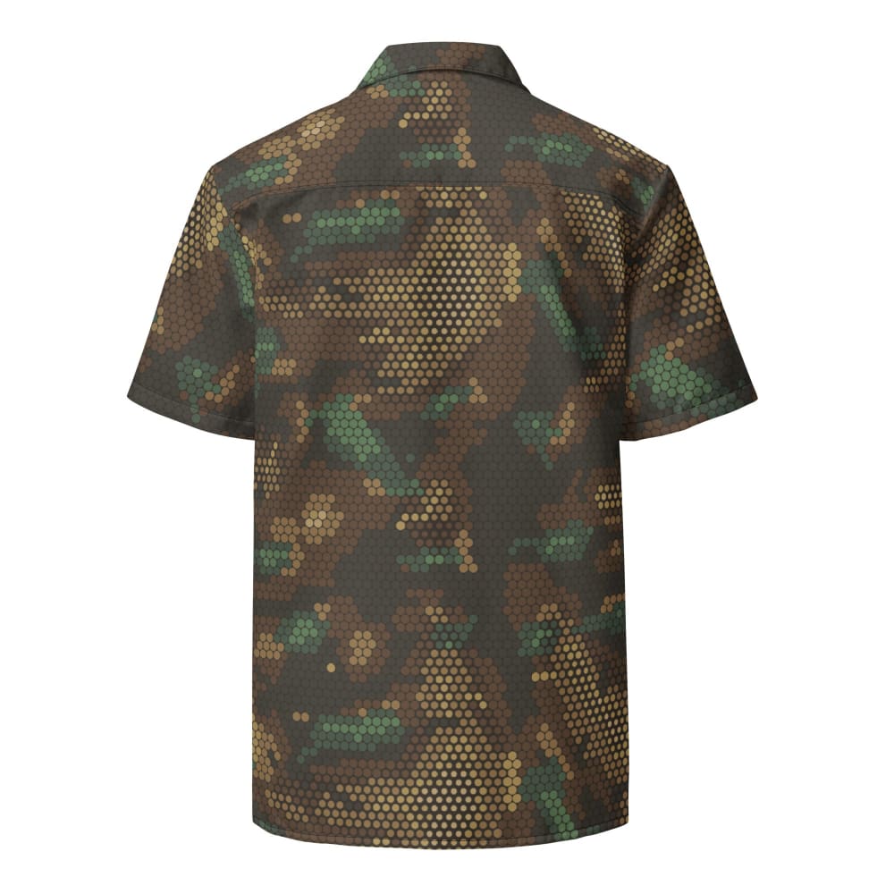 Multi-terrain Dot CAMO Unisex button shirt