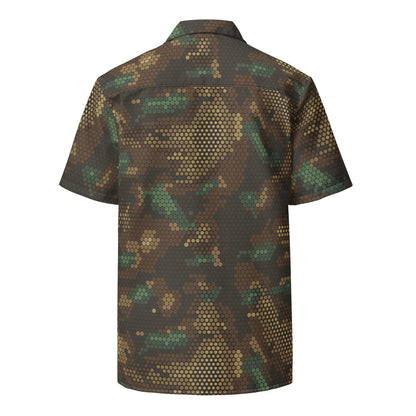 Multi-terrain Dot CAMO Unisex button shirt - Button Shirt