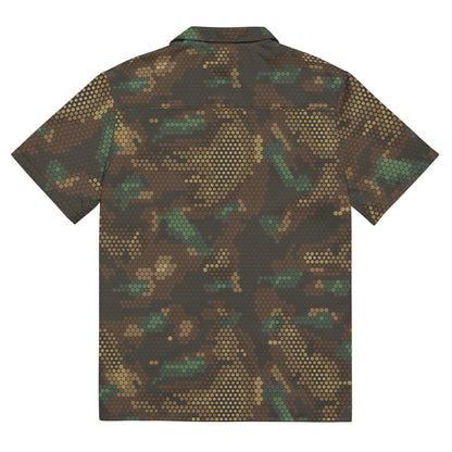 Multi-terrain Dot CAMO Unisex button shirt - Button Shirt