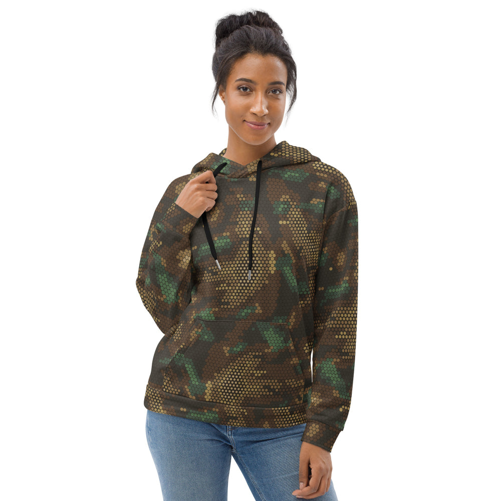 Multi-terrain Dot CAMO Unisex Hoodie