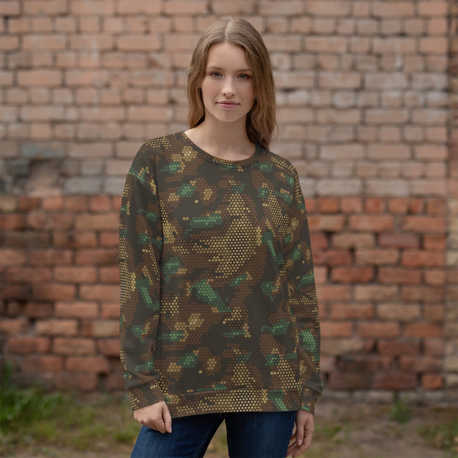 Multi-terrain Dot CAMO Unisex Sweatshirt