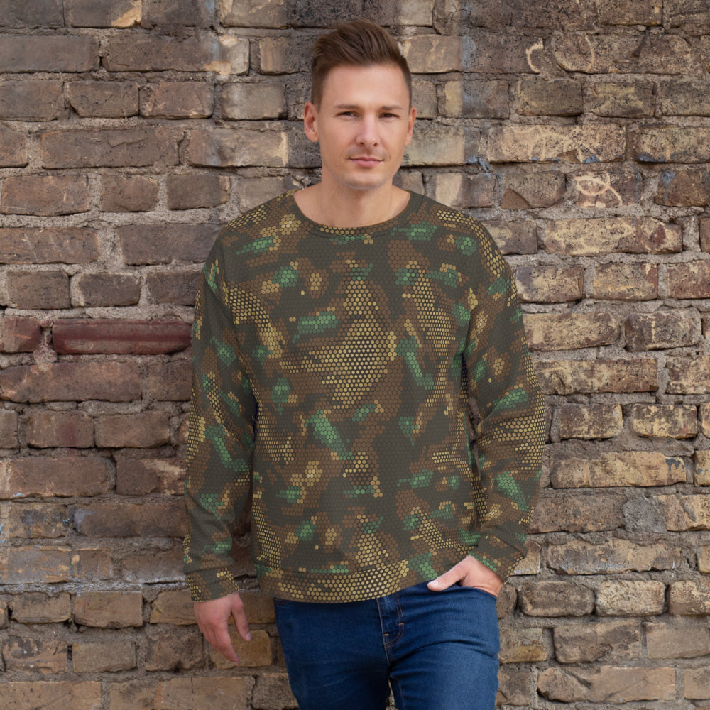 Multi-terrain Dot CAMO Unisex Sweatshirt - XS