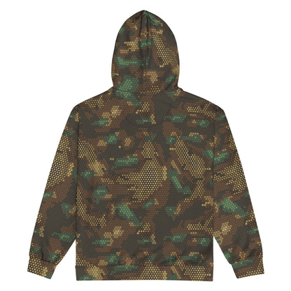 Multi-terrain Dot CAMO Unisex zip hoodie - Zip Hoodie