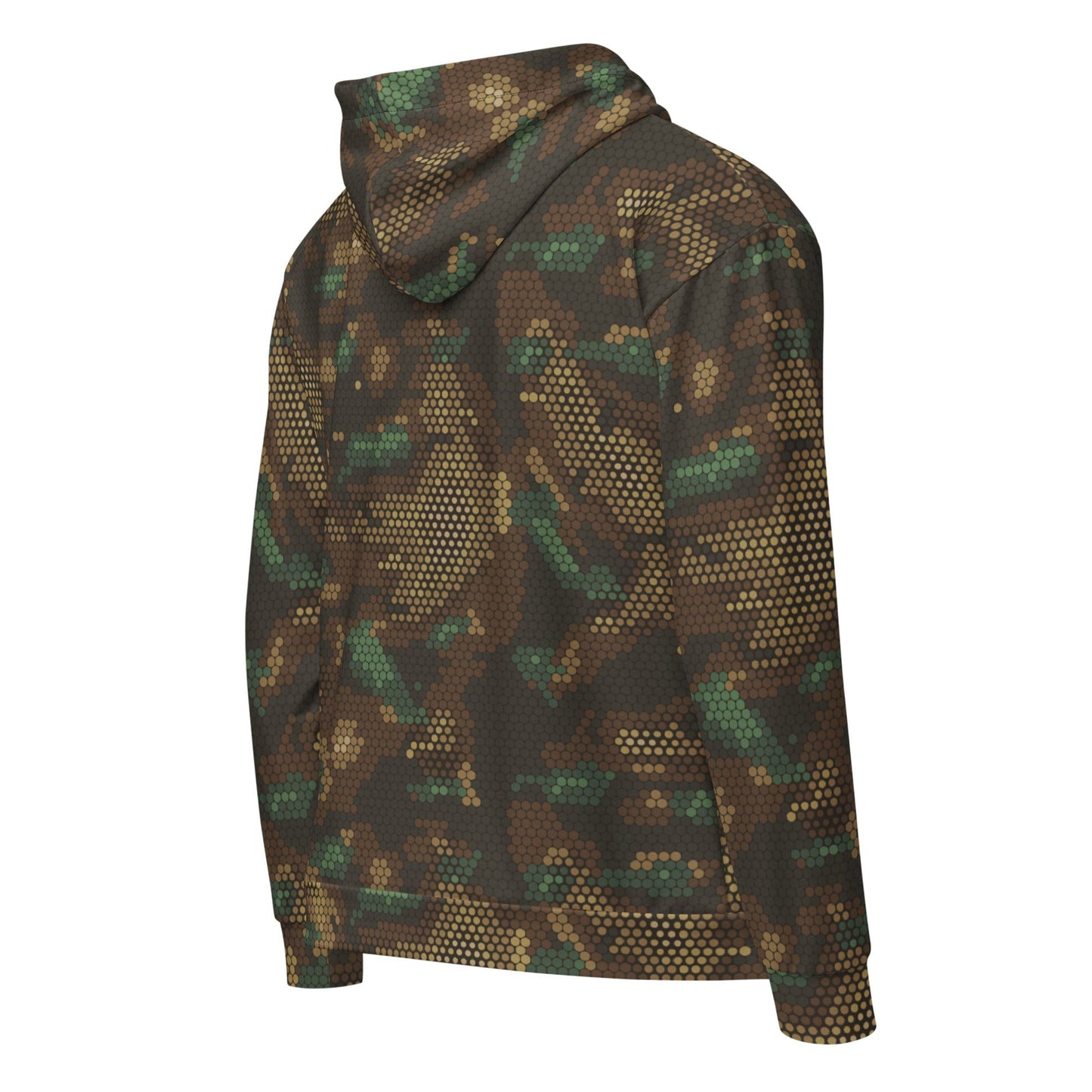 Multi-terrain Dot CAMO Unisex zip hoodie - Zip Hoodie