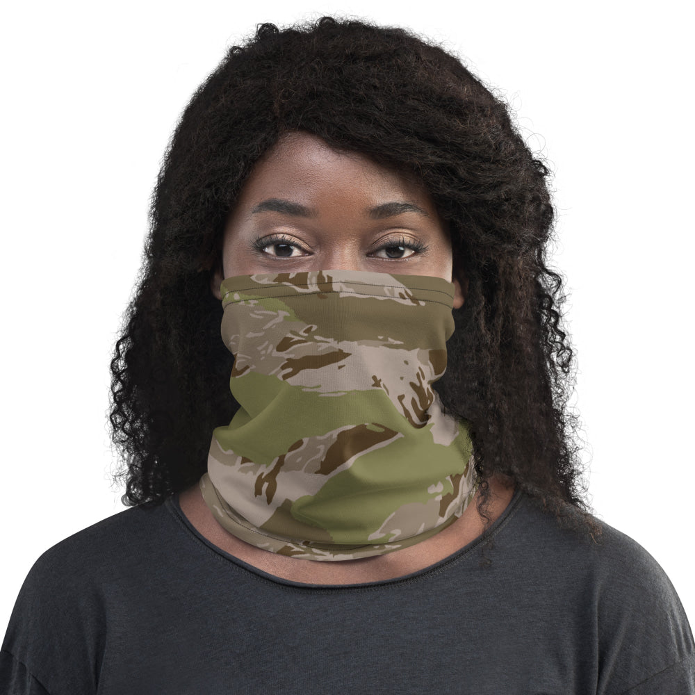 Multi-terrain Tiger Stripe Arid CAMO Neck Gaiter