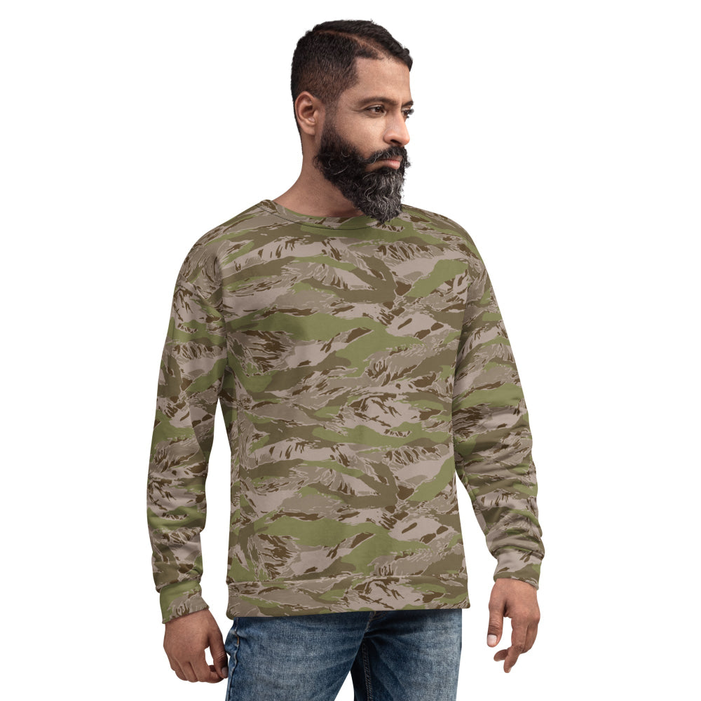 Multi-terrain Tiger Stripe Arid CAMO Unisex Sweatshirt