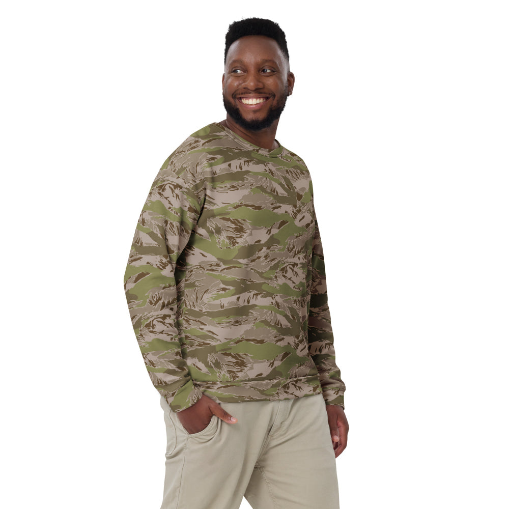 Multi-terrain Tiger Stripe Arid CAMO Unisex Sweatshirt