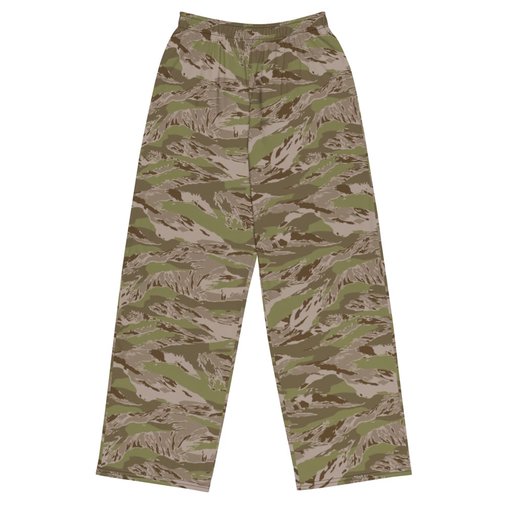 CAMO HQ - Multi-terrain Tiger Stripe Arid CAMO unisex wide-leg pants