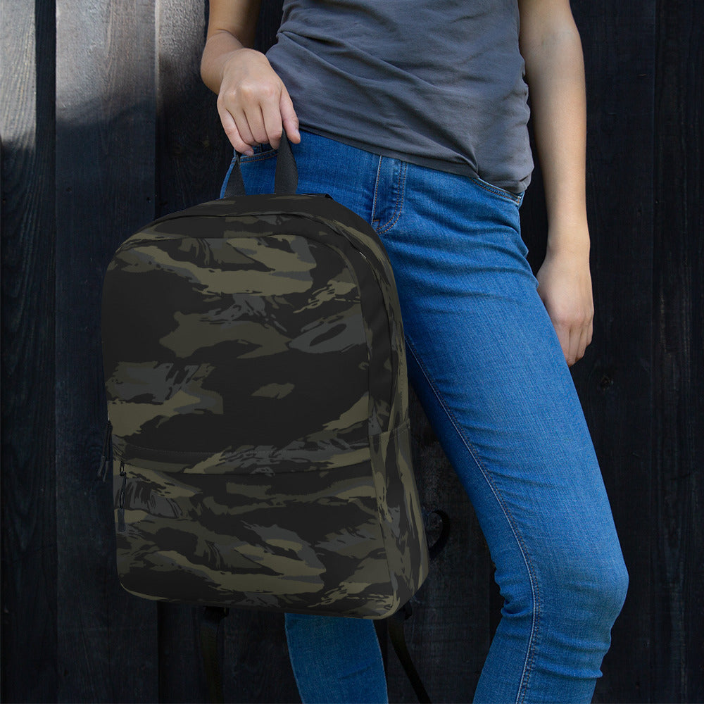 Multi-terrain Tiger Stripe Black CAMO Backpack