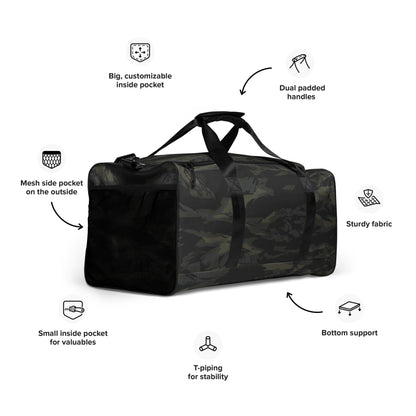 Multi-terrain Tiger Stripe Black CAMO Duffle bag - Bag