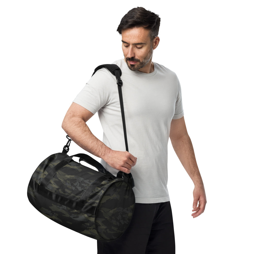 Multi-terrain Tiger Stripe Black CAMO gym bag - Gym Bag