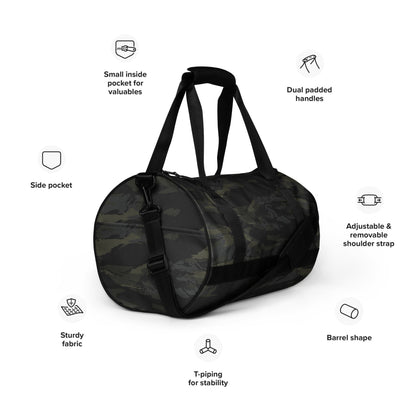 Multi-terrain Tiger Stripe Black CAMO gym bag - Gym Bag