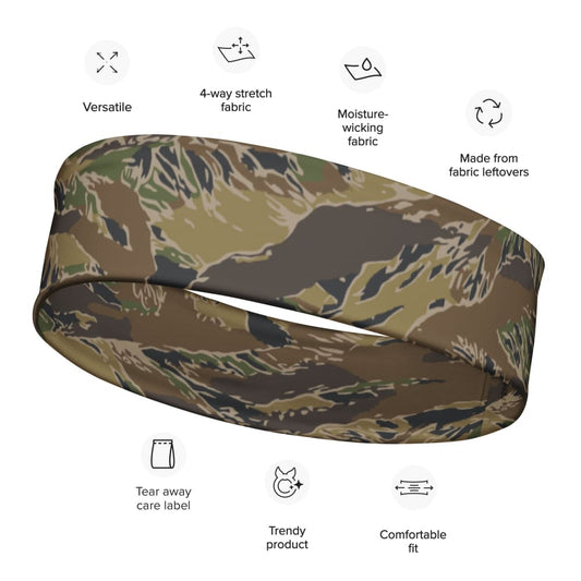 Multi-terrain Tiger Stripe CAMO Headband - M