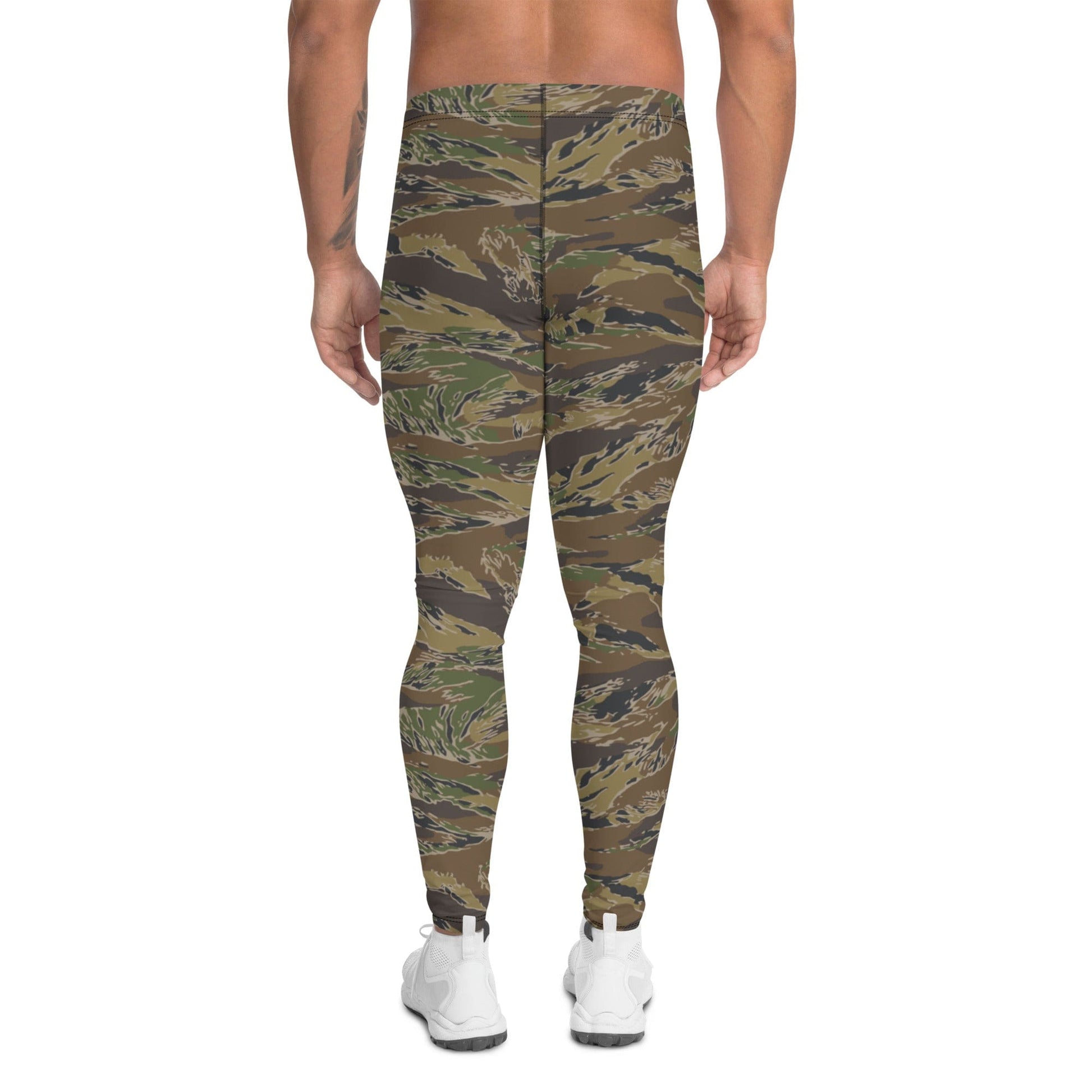 Multi-terrain Tiger Stripe CAMO Men’s Leggings - Mens