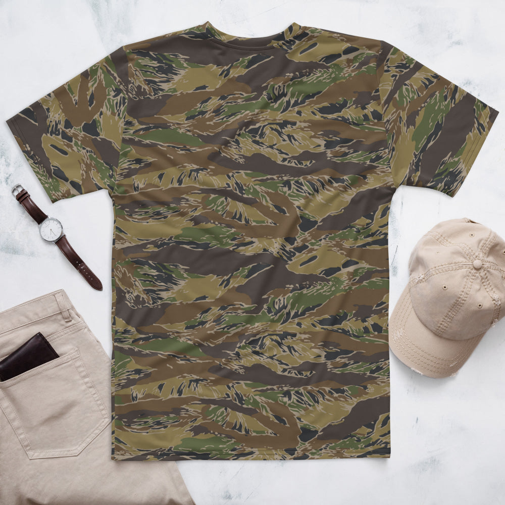 Multi-terrain Tiger Stripe CAMO Men’s t-shirt - Mens T-Shirt