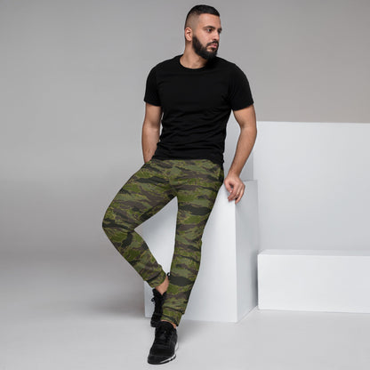 Multi-terrain Tiger Stripe Tropical CAMO Men’s Joggers - Mens