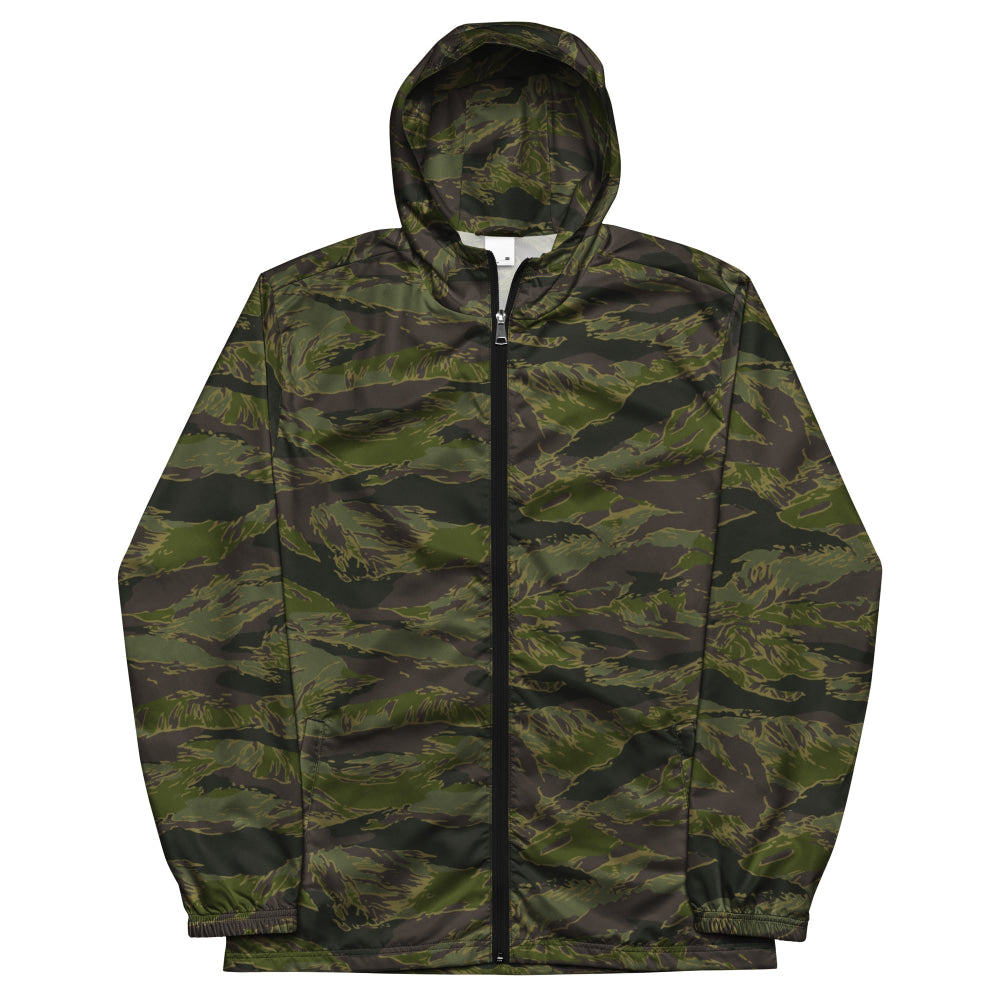 Multi-terrain Tiger Stripe Tropical CAMO Men’s windbreaker