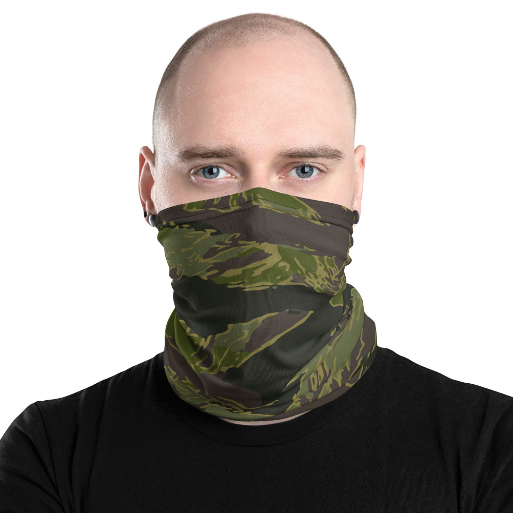 Multi-terrain Tiger Stripe Tropical CAMO Neck Gaiter