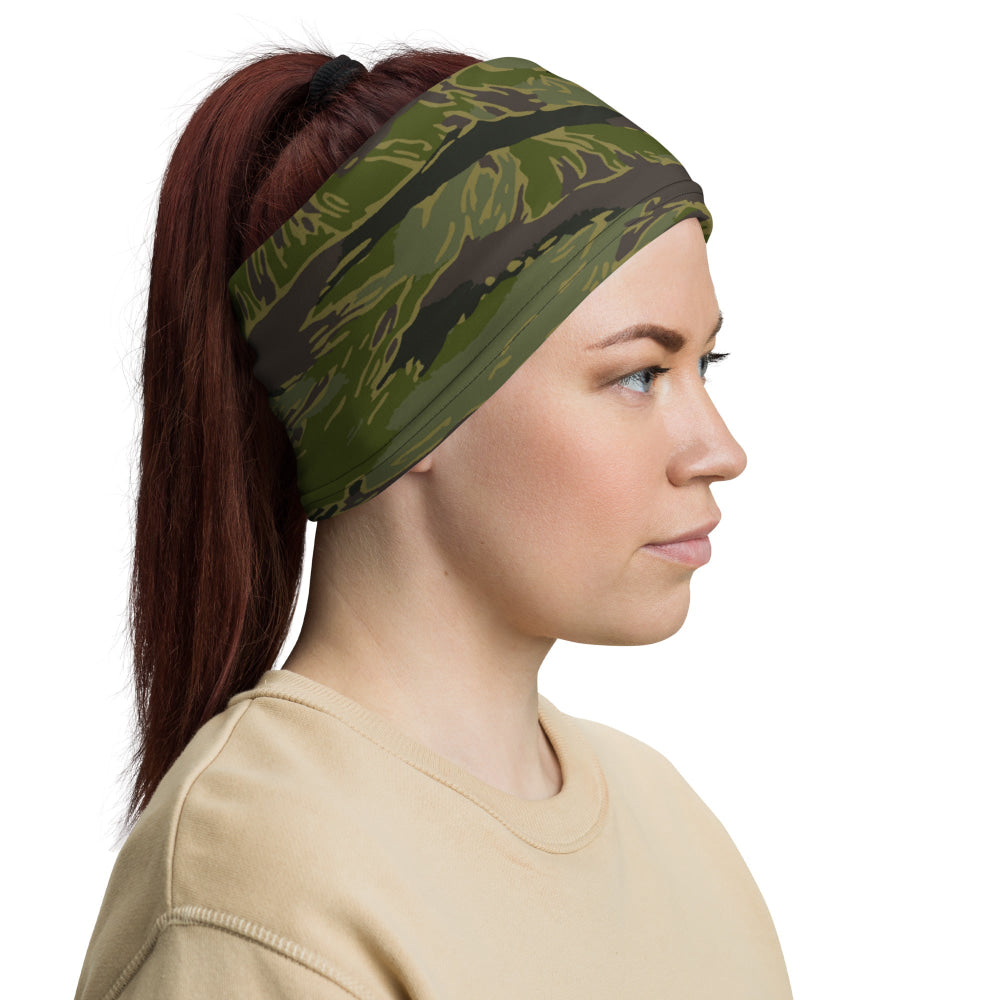 Multi-terrain Tiger Stripe Tropical CAMO Neck Gaiter