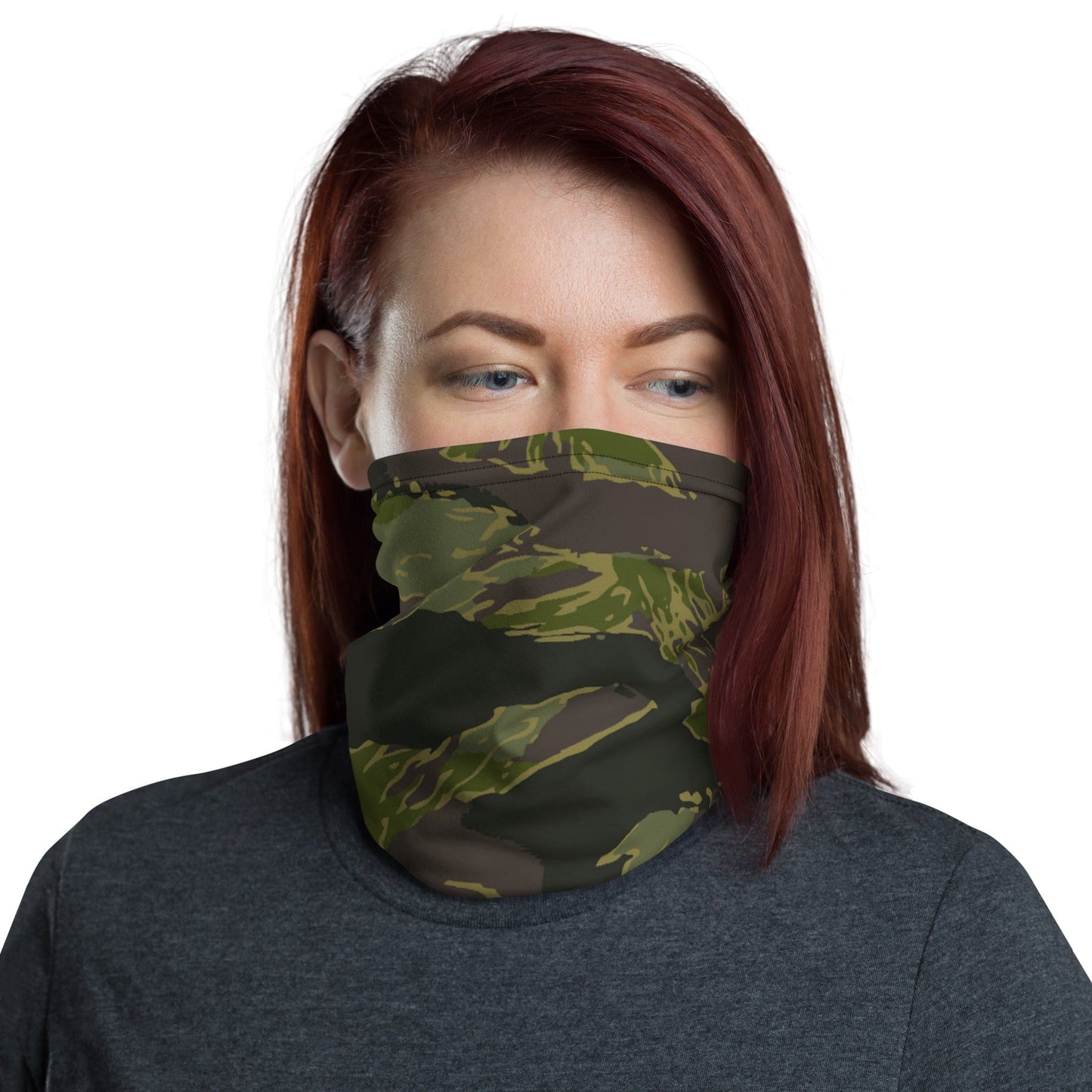 Multi-terrain Tiger Stripe Tropical CAMO Neck Gaiter