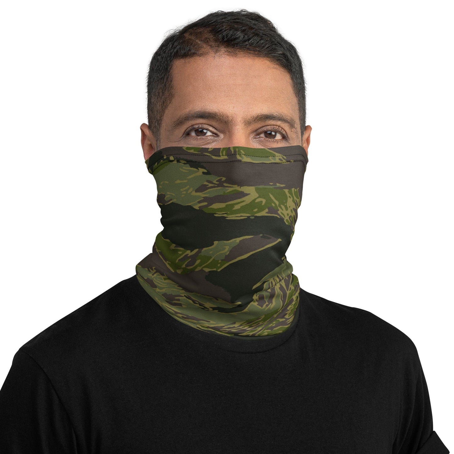 Multi-terrain Tiger Stripe Tropical CAMO Neck Gaiter