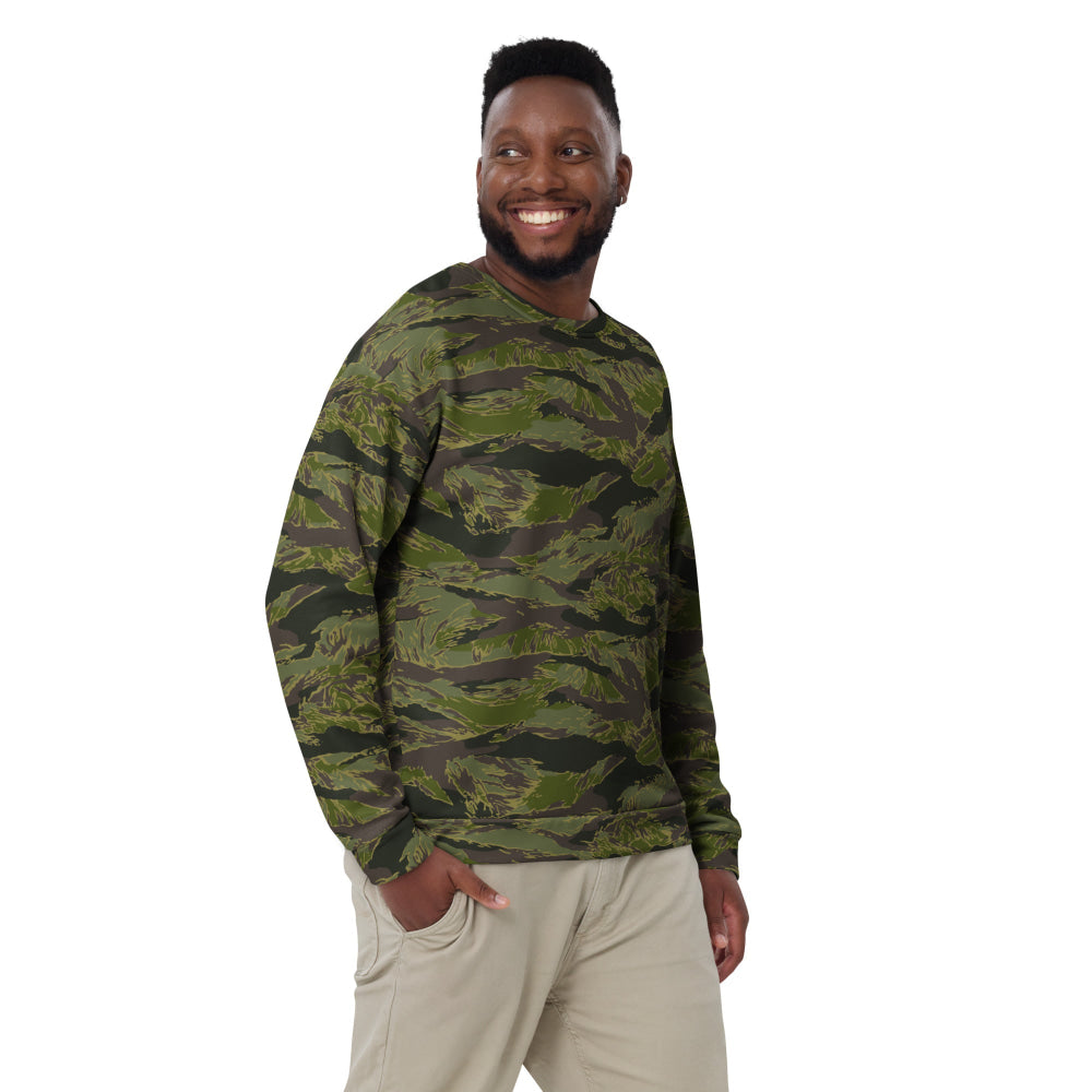 Multi-terrain Tiger Stripe Tropical CAMO Unisex Sweatshirt