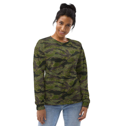 Multi-terrain Tiger Stripe Tropical CAMO Unisex Sweatshirt