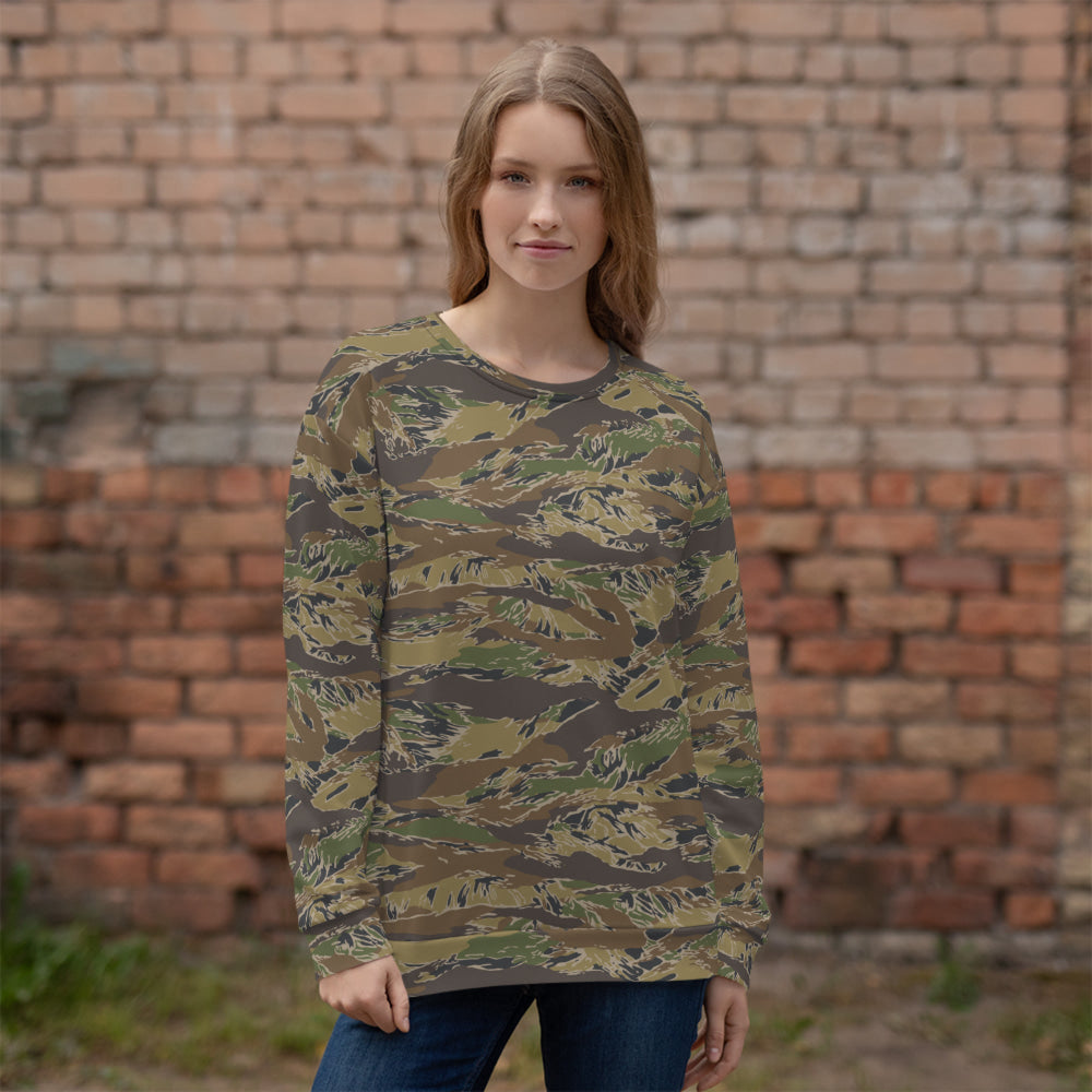 Multi-terrain Tiger Stripe CAMO Unisex Sweatshirt