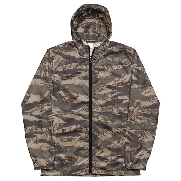 Multi-terrain Tiger Stripe Urban Rubble CAMO Men’s windbreaker