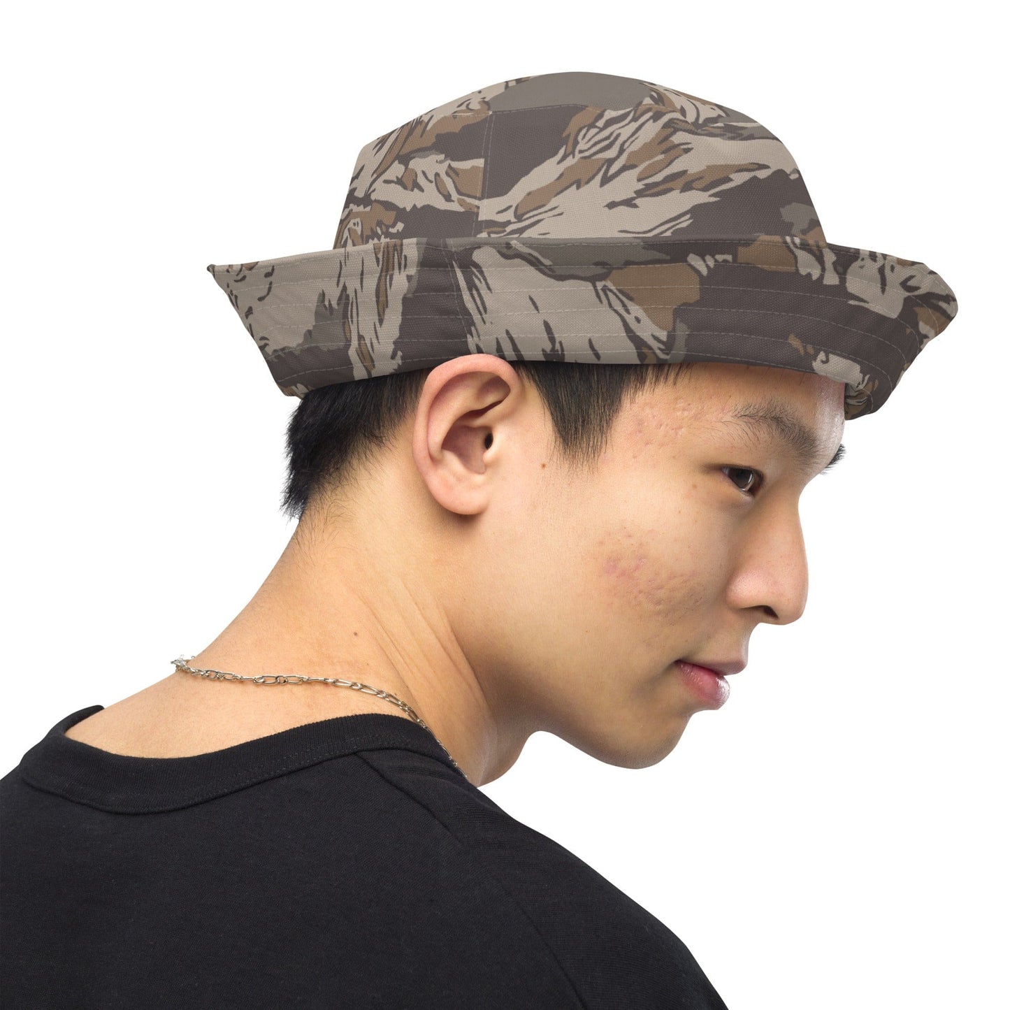 Multi-terrain Tiger Stripe Urban Rubble CAMO Reversible bucket hat