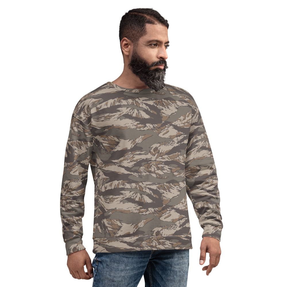 Multi-terrain Tiger Stripe Urban Rubble CAMO Unisex Sweatshirt