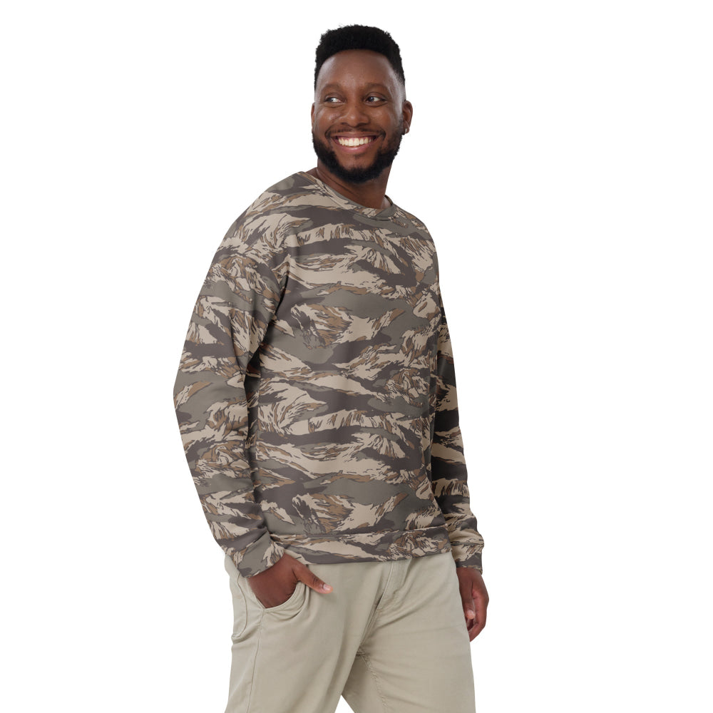 Multi-terrain Tiger Stripe Urban Rubble CAMO Unisex Sweatshirt