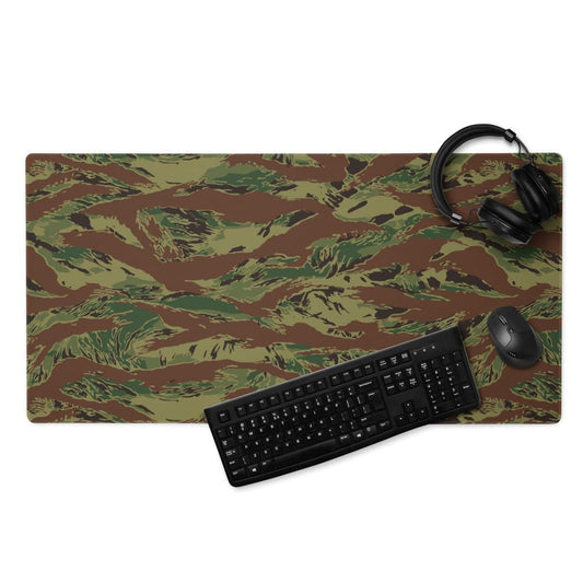 Multi-terrain Tiger Stripe Viper CAMO Gaming mouse pad - 36″×18″