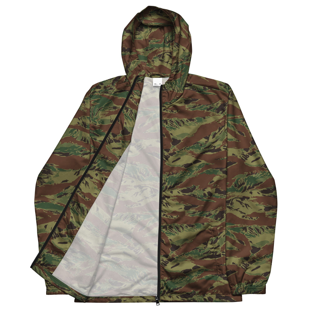 Multi-terrain Tiger Stripe Viper CAMO Men’s windbreaker - Mens Windbreaker