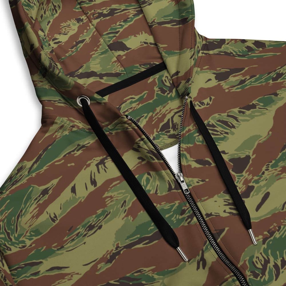 Multi-terrain Tiger Stripe Viper CAMO Unisex zip hoodie