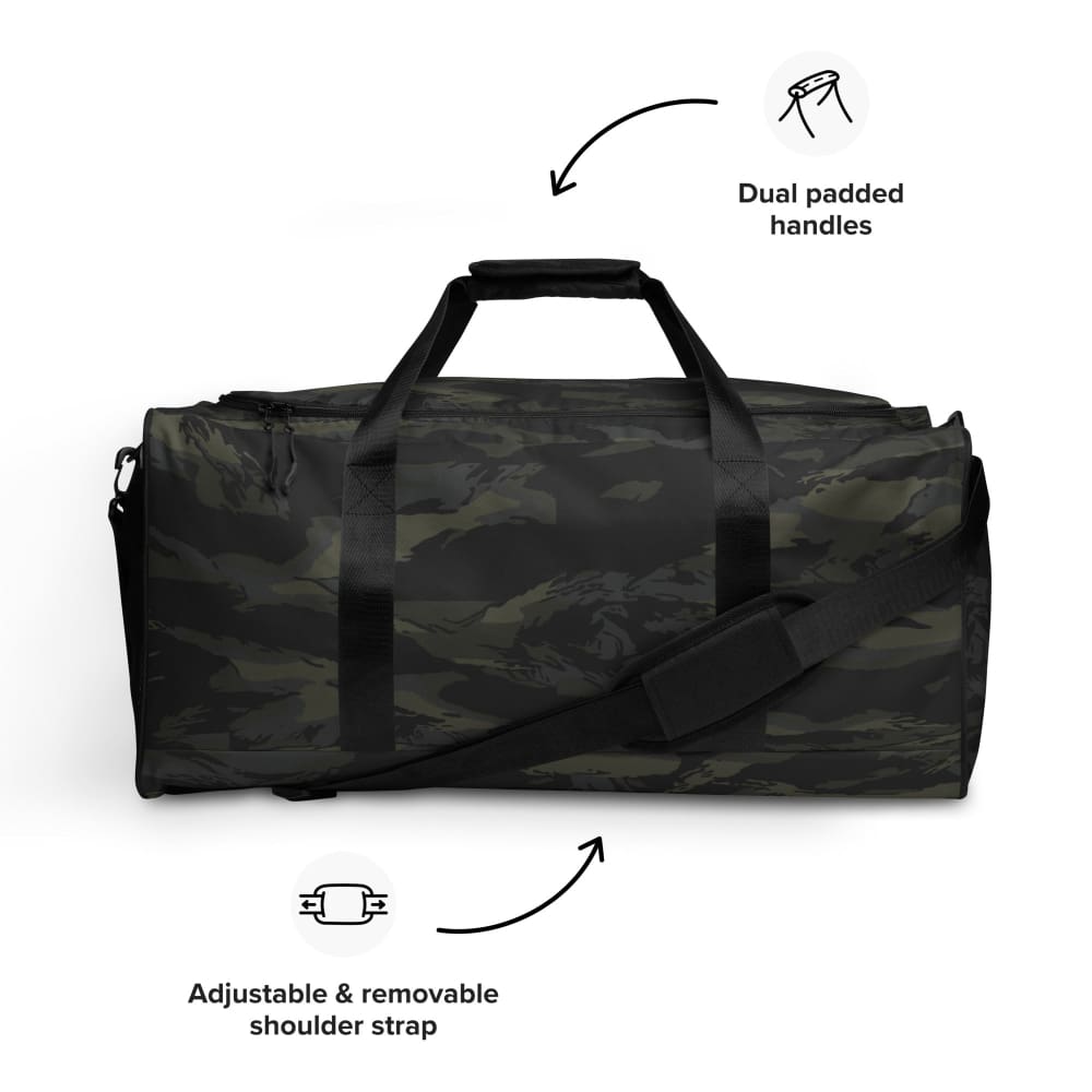Multi CAMO Tiger Stripe Black Duffle bag