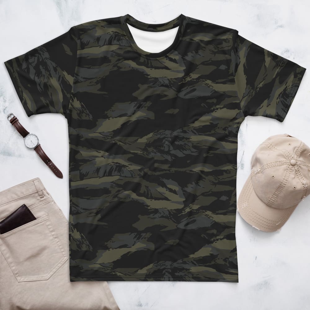 Multi CAMO Tiger Stripe Black Men’s t-shirt - XS