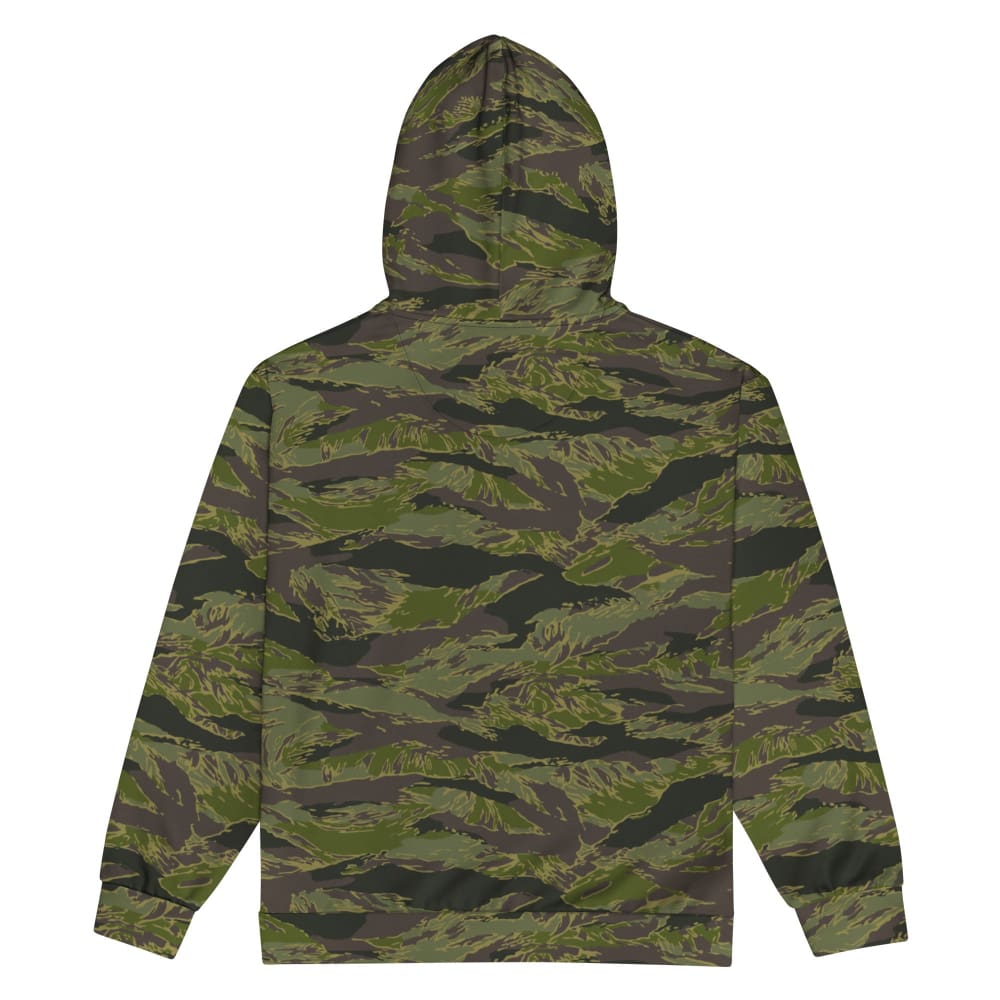 Multi CAMO Tiger Stripe Tropical Unisex zip hoodie