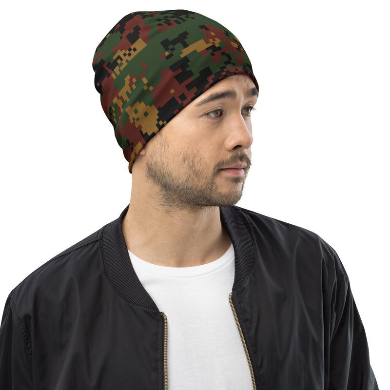 Digital Myanmar Tatmadaw CAMO Beanie - Head