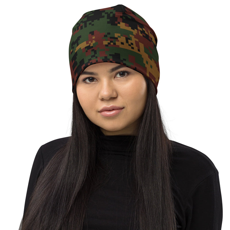 Digital Myanmar Tatmadaw CAMO Beanie - Head