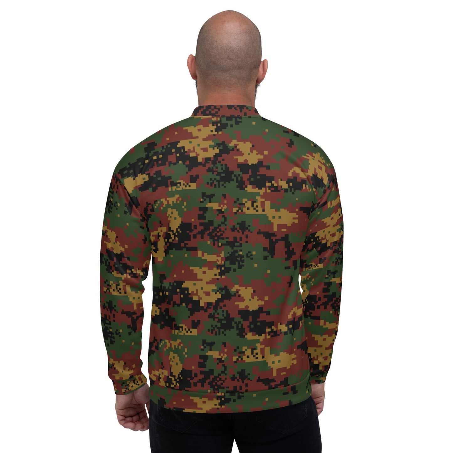 Myanmar Digital Tatmadaw CAMO Bomber Jacket - Jackets